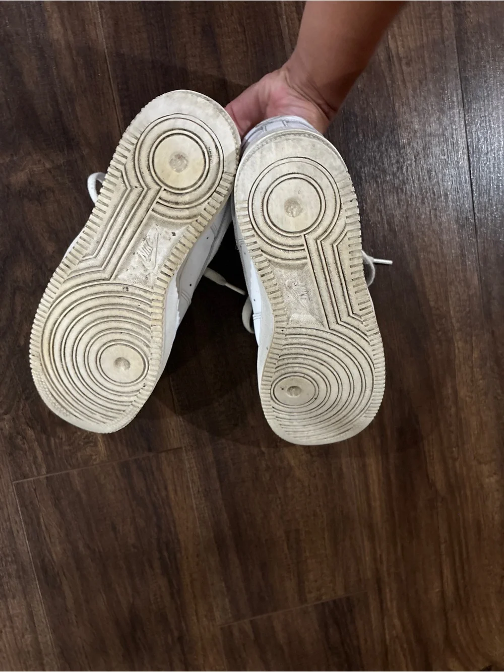 Nike Air Force 1 white sneakers